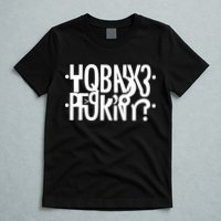 Funny Horny Hidden Message Horny? Reflexed Secret Message T-Shirt