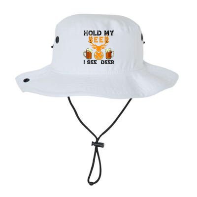 Funny Hunting Hold My Beer I See A Deer Legacy Cool Fit Booney Bucket Hat