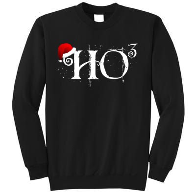 Funny Ho Ho Ho Ho To The Third Power Santa Sweatshirt