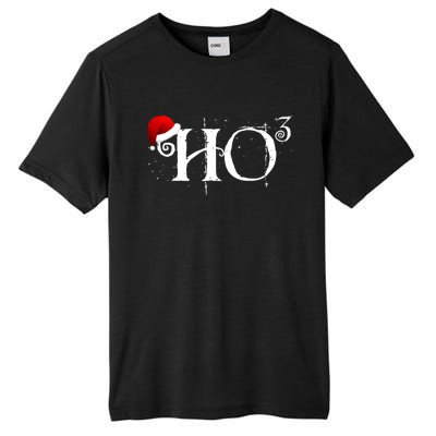 Funny Ho Ho Ho Ho To The Third Power Santa Tall Fusion ChromaSoft Performance T-Shirt