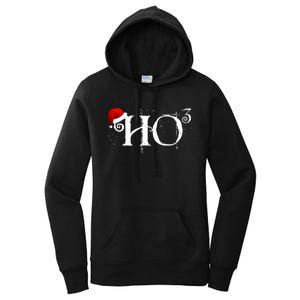 Funny Ho Ho Ho Ho To The Third Power Santa Women's Pullover Hoodie