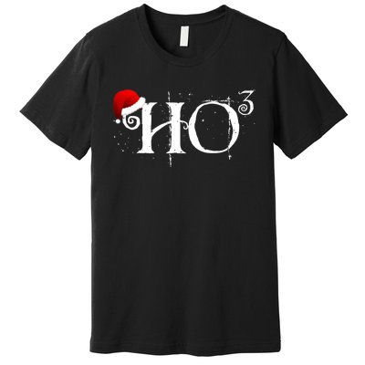 Funny Ho Ho Ho Ho To The Third Power Santa Premium T-Shirt