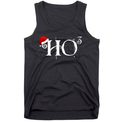 Funny Ho Ho Ho Ho To The Third Power Santa Tank Top