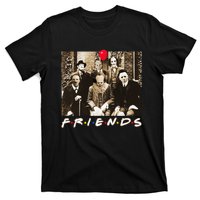 Friends Halloween Horror Team Scary Movies Costume T-Shirt