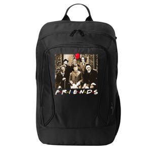 Friends Halloween Horror Team Scary Movies Costume City Backpack