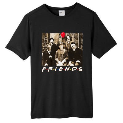 Friends Halloween Horror Team Scary Movies Costume Tall Fusion ChromaSoft Performance T-Shirt