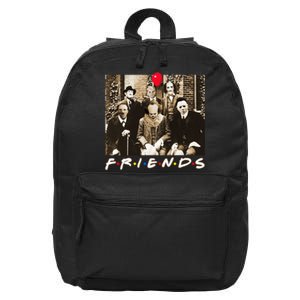 Friends Halloween Horror Team Scary Movies Costume 16 in Basic Backpack