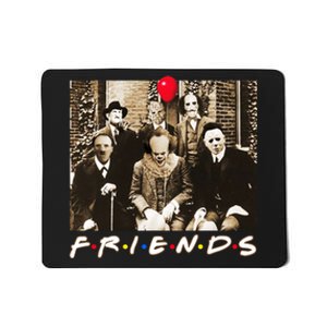 Friends Halloween Horror Team Scary Movies Costume Mousepad