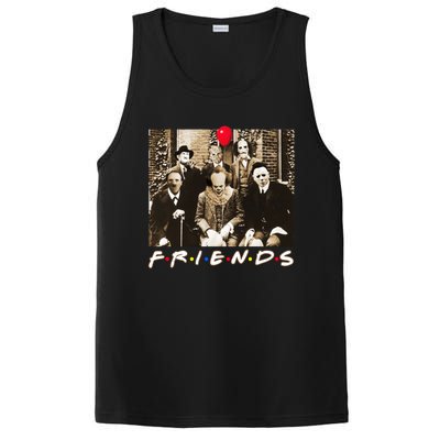 Friends Halloween Horror Team Scary Movies Costume PosiCharge Competitor Tank