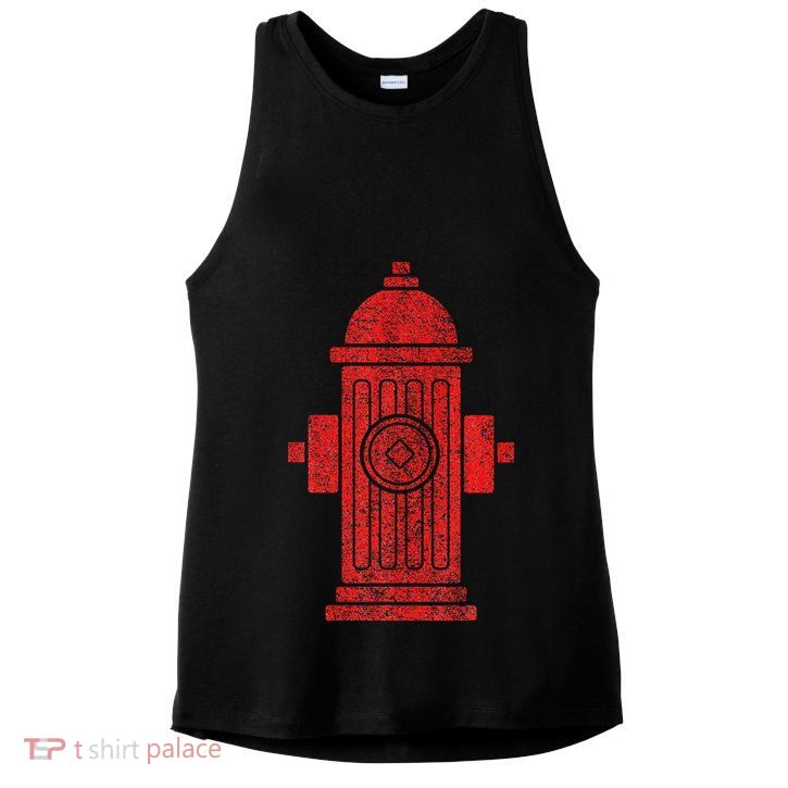 FIRE HYDRANT HALLOWEEN COSTUME PRETEND IM A FIRE HYDRANT Ladies PosiCharge Tri-Blend Wicking Tank