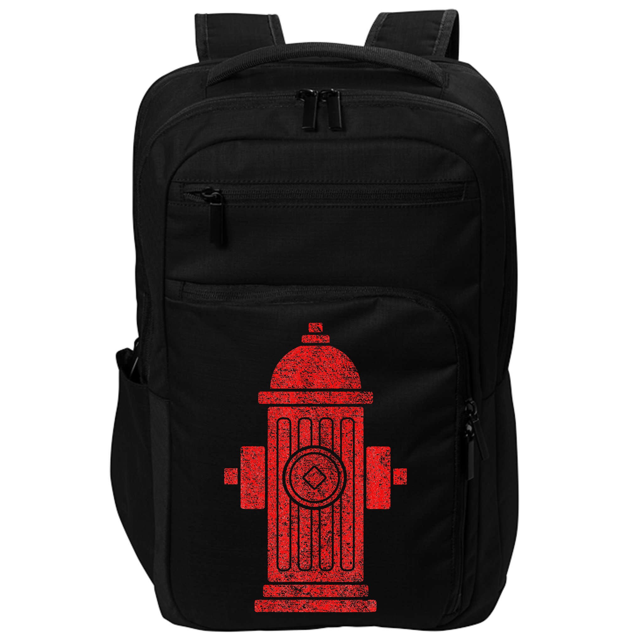 FIRE HYDRANT HALLOWEEN COSTUME PRETEND IM A FIRE HYDRANT Impact Tech Backpack