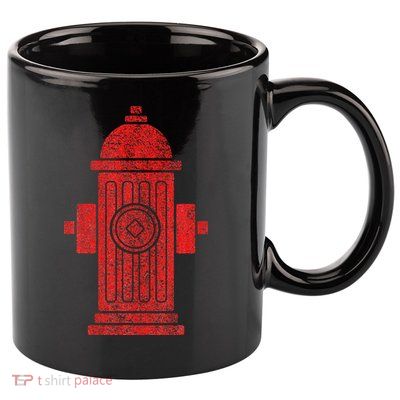 FIRE HYDRANT HALLOWEEN COSTUME PRETEND IM A FIRE HYDRANT 11oz C Handle Ceramic Mug