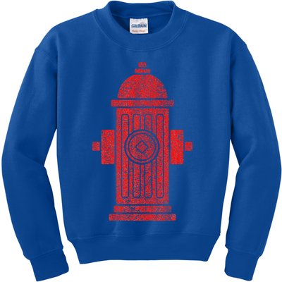 FIRE HYDRANT HALLOWEEN COSTUME PRETEND IM A FIRE HYDRANT Kids Sweatshirt