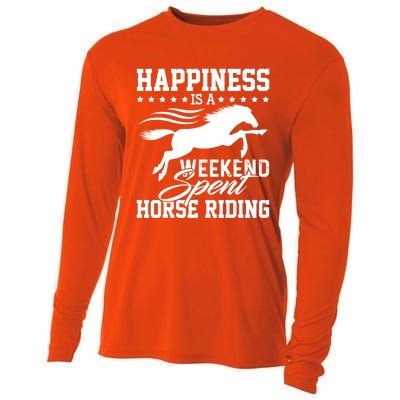 Funny Horse Horse Horse Riding Gift Cooling Performance Long Sleeve Crew