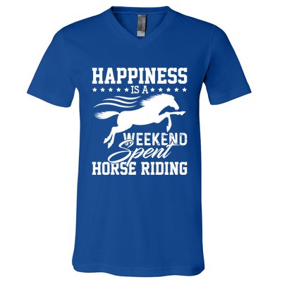 Funny Horse Horse Horse Riding Gift V-Neck T-Shirt