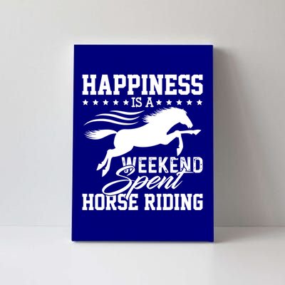 Funny Horse Horse Horse Riding Gift Canvas