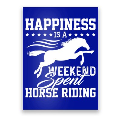 Funny Horse Horse Horse Riding Gift Poster