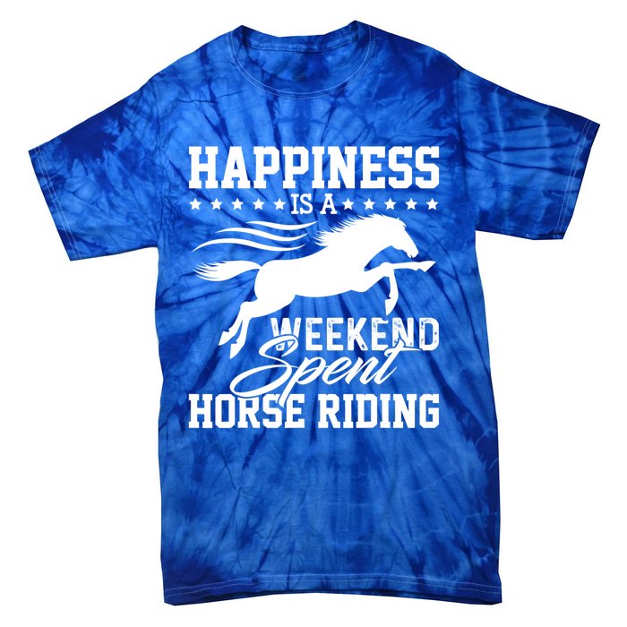 Funny Horse Horse Horse Riding Gift Tie-Dye T-Shirt