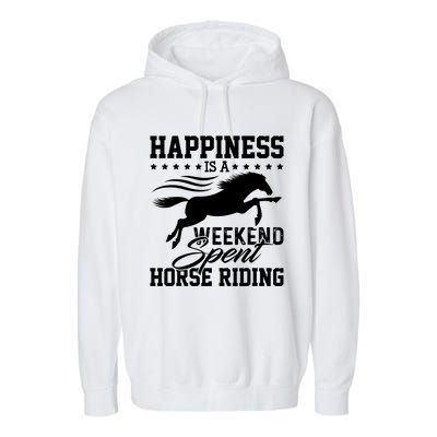 Funny Horse Horse Horse Riding Gift Garment-Dyed Fleece Hoodie