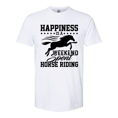 Funny Horse Horse Horse Riding Gift Softstyle CVC T-Shirt