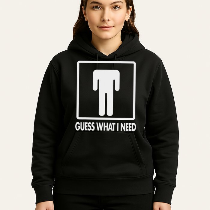 Funny Head Headless Man Frame Icon Guess What I Need Hoodie