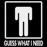 Funny Head Headless Man Frame Icon Guess What I Need Apron