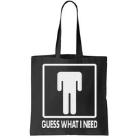 Funny Head Headless Man Frame Icon Guess What I Need Bag