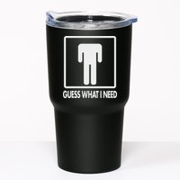 Funny Head Headless Man Frame Icon Guess What I Need Tumbler