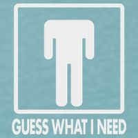 Funny Head Headless Man Frame Icon Guess What I Need Sueded Cloud Jersey T-Shirt