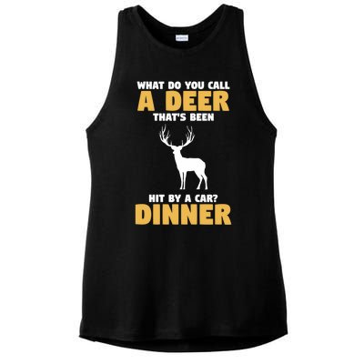 Funny Hunt Hunting Quote For A Buck Deer Hunter Cool Gift Ladies PosiCharge Tri-Blend Wicking Tank