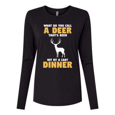 Funny Hunt Hunting Quote For A Buck Deer Hunter Cool Gift Womens Cotton Relaxed Long Sleeve T-Shirt