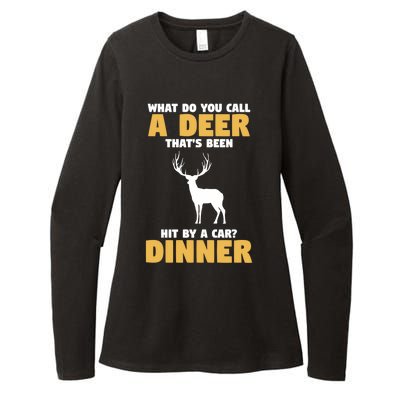 Funny Hunt Hunting Quote For A Buck Deer Hunter Cool Gift Womens CVC Long Sleeve Shirt