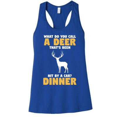 Funny Hunt Hunting Quote For A Buck Deer Hunter Cool Gift Women's Racerback Tank