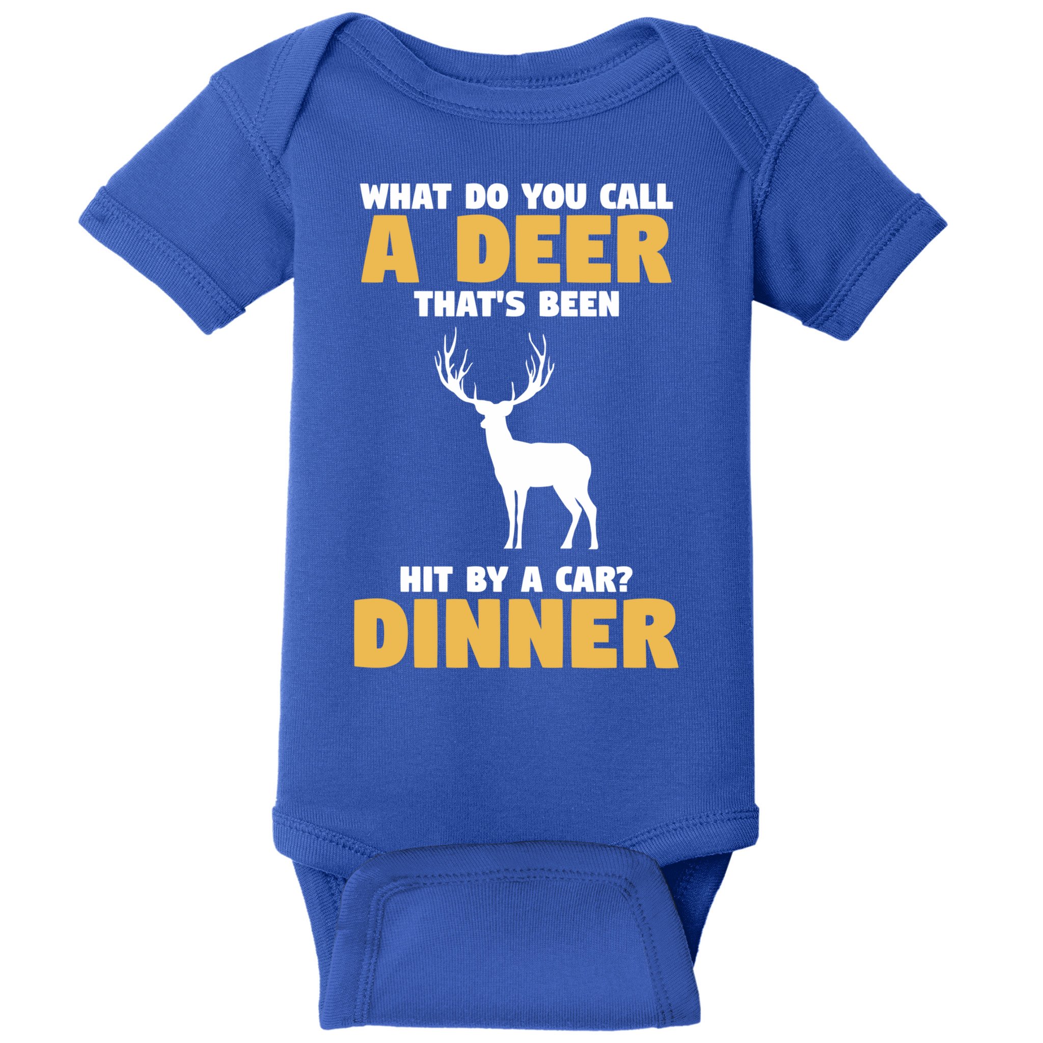 Funny Hunt Hunting Quote For A Buck Deer Hunter Cool Gift Baby Bodysuit