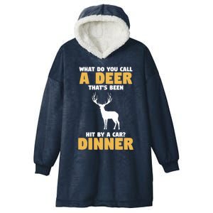 Funny Hunt Hunting Quote For A Buck Deer Hunter Cool Gift Hooded Wearable Blanket