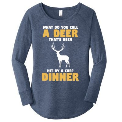 Funny Hunt Hunting Quote For A Buck Deer Hunter Cool Gift Women's Perfect Tri Tunic Long Sleeve Shirt