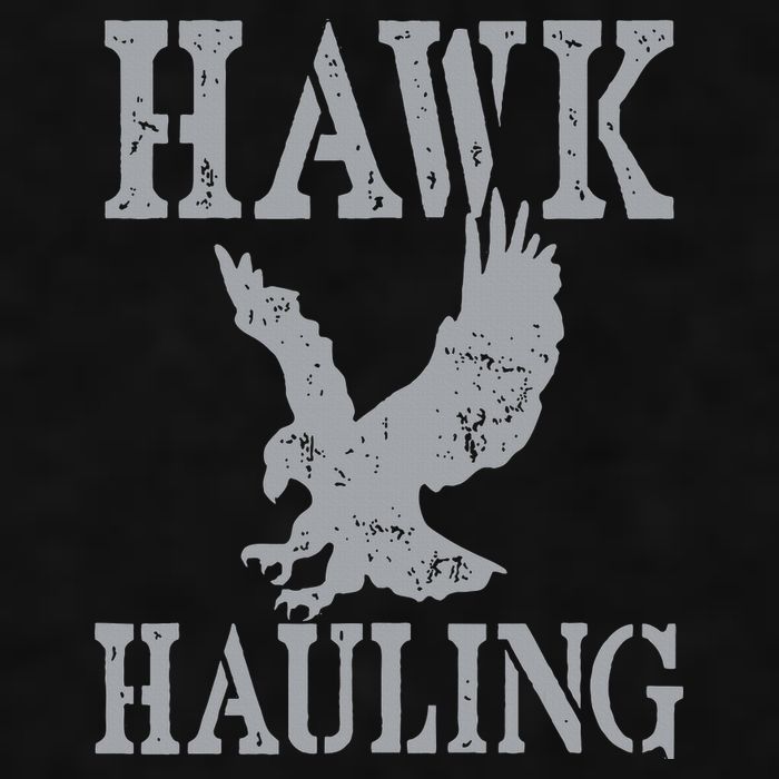 Funny Hawk Hauling Nerd Geek Top Ladies PosiCharge Tri-Blend Wicking Tank