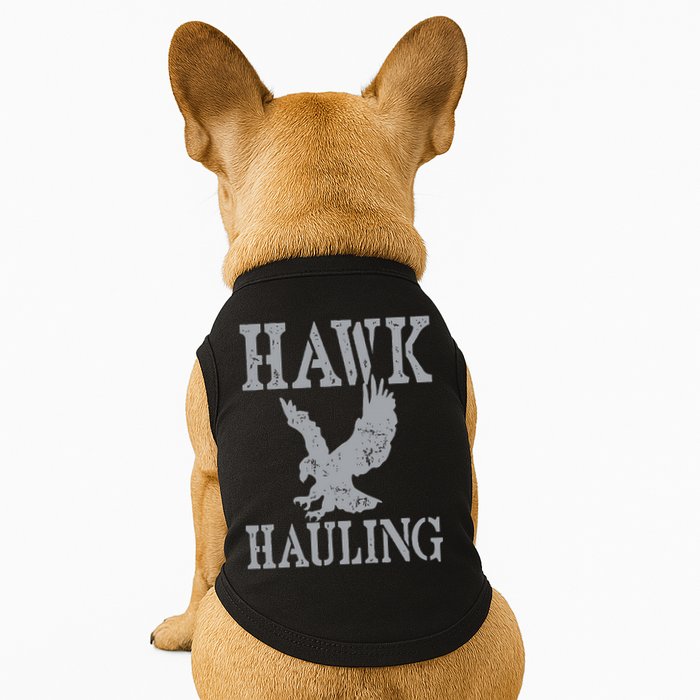 Funny Hawk Hauling Nerd Geek Top Doggie Tank