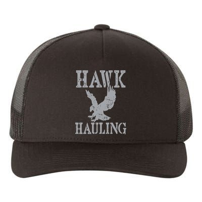 Funny Hawk Hauling Nerd Geek Top Yupoong Adult 5-Panel Trucker Hat
