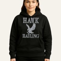 Funny Hawk Hauling Nerd Geek Top Hoodie