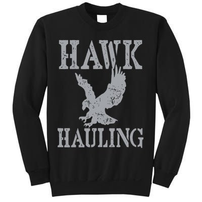 Funny Hawk Hauling Nerd Geek Top Sweatshirt