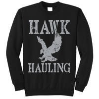 Funny Hawk Hauling Nerd Geek Top Sweatshirt