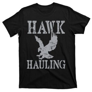 Funny Hawk Hauling Nerd Geek Top T-Shirt