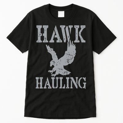 Funny Hawk Hauling Nerd Geek Top Tall T-Shirt