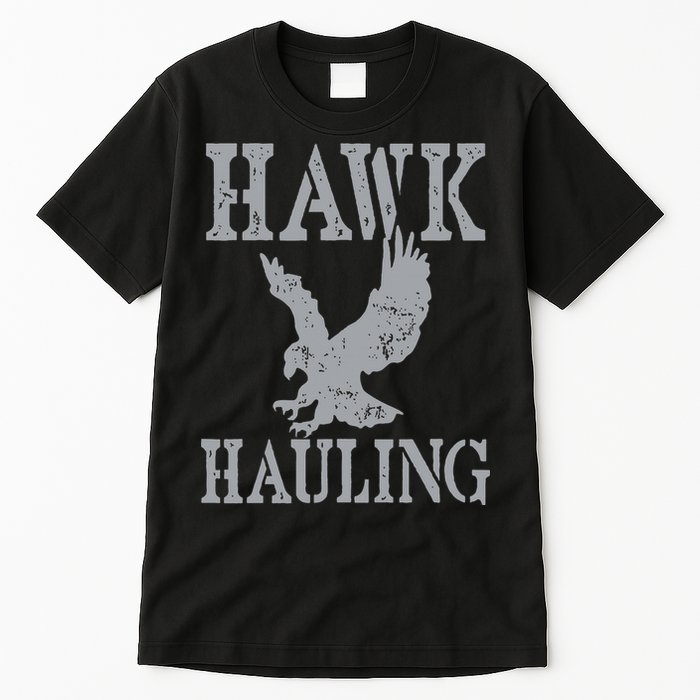 Funny Hawk Hauling Nerd Geek Top Tall T-Shirt