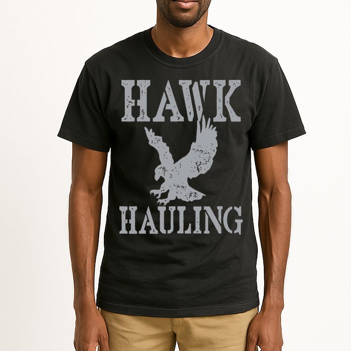 Funny Hawk Hauling Nerd Geek Top Tall T-Shirt