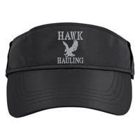 Funny Hawk Hauling Nerd Geek Top Adult Drive Performance Visor