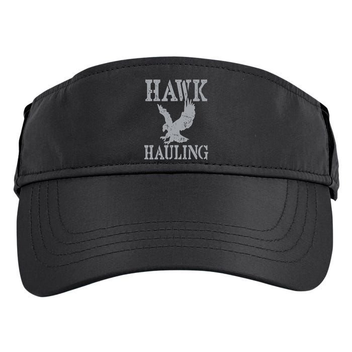 Funny Hawk Hauling Nerd Geek Top Adult Drive Performance Visor