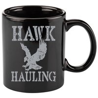 Funny Hawk Hauling Nerd Geek Top 11oz C Handle Ceramic Mug