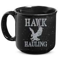 Funny Hawk Hauling Nerd Geek Top 15oz Campfire Ceramic Mug
